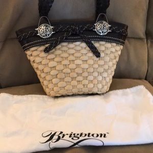 Brighton straw handbag